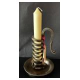 LL - Le Rat de Cabe Candle Holder - Pottery with Coasters