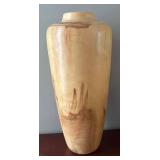 DR - Two Artisan Wooden Vases (Lot of 2) Signed