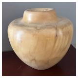 DR - Two Artisan Wooden Vases (Lot of 2) Signed