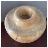 DR - Two Artisan Wooden Vases (Lot of 2) Signed