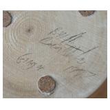 DR - Two Artisan Wooden Vases (Lot of 2) Signed