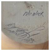 DR - Two Artisan Wooden Vases (Lot of 2) Signed