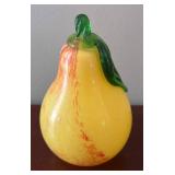 DR - Art Glass Pear & Strawberry Figurines