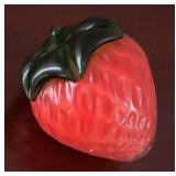 DR - Art Glass Pear & Strawberry Figurines