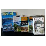 LL - Rick Steves Spain & Portugal; DK Eyewitness Switzerland & France; Como Lake Travel Guides