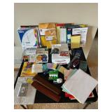 LL - Office Supplies Assortment - Paper, Folders, Sticky Notes, Tape, Clips, Labels, Binders