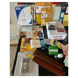 LL - Office Supplies Assortment - Paper, Folders, Sticky Notes, Tape, Clips, Labels, Binders