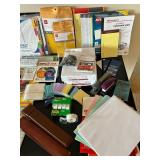 LL - Office Supplies Assortment - Paper, Folders, Sticky Notes, Tape, Clips, Labels, Binders