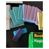 LL - Office Supplies Assortment - Paper, Folders, Sticky Notes, Tape, Clips, Labels, Binders