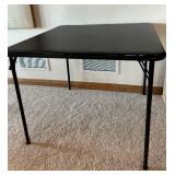 LL - Folding Black Table