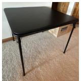 LL - Folding Black Table