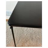 LL - Folding Black Table