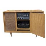 AL - Zenith Stereophonic High-Fidelity Console with Turntable - Vintage 1960s