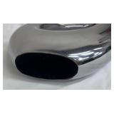 Abstract Metal Vase Sculpture