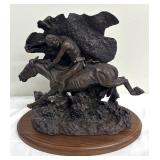 New England Collectors Society "The Horse Thief" Reproduction - Frederic Remington
