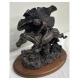 New England Collectors Society "The Horse Thief" Reproduction - Frederic Remington