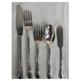 Vintage Wm. Rogers & Son Avalon Cabin Silverplate Flatware