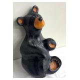 Big Sky Carvers Bearfoots Carved Black Bear Figurine