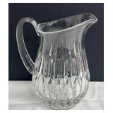 Elegant Crystal Pitcher