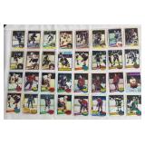 Topps Hockey Cards Lot - Vintage 1970s-1980s Trading Cards