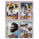 Vintage NFL Football Cards Collection - 1970s