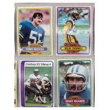 Vintage NFL Football Cards Collection - 1970s