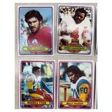 Vintage NFL Football Cards Collection - 1970s
