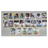 Vintage NFL Football Cards Set - 1970s Players