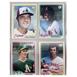 Vintage Baseball Cards Collection - Mixed MLB Players