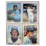 Vintage Baseball Cards Collection - Mixed MLB Players