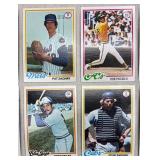 Vintage Baseball Cards - Assorted 1970s-1980s MLB Cards