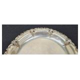 Vintage Wallace Sterling Grande Baroque 4413 Plate & Compote