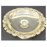 Vintage Wallace Sterling Grande Baroque 4413 Plate & Compote