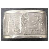 Vintage Scandinavian Pewter Napkin Rings (Lot of 10)