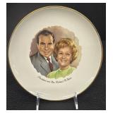 Franciscan Spring Flower 2060 WM Rogers & Son 10.75 in Footed Platter