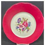 Franciscan Spring Flower 2060 WM Rogers & Son 10.75 in Footed Platter