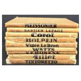 Vintage 9 Volume Masterpieces in Colour Book Set