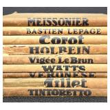 Vintage 9 Volume Masterpieces in Colour Book Set