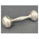Vintage Sterling Silver Rattle