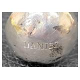 Vintage Sterling Silver Rattle