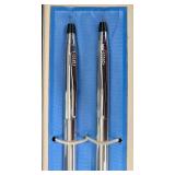 Vintage Cross Pen & Pencil Set - Pentel PRS-6 Pen Set- Eagle Greenbacks 6-Pack Pencils