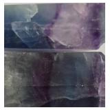 Fluorite Crystal Pair, Purple/Blue