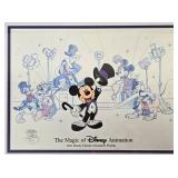 Rare Mickey Mouse Sericell entitled The Magic of Disney Animation / Mickey Mouse Sericell