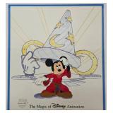 Magic of Disney Animation Cel, "Hats Off" / Disney - The Magic of Disney Animation Print (Mickey Mouse)