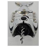 Lazy Fish Corkscrew Barware Set - 6.5in Corkscrew, Jigger (3/4 oz), Bottle Opener