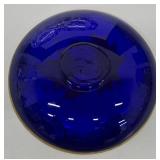 Vintage Boncompagni Venezia Hand-Painted Enameled Glass Bowl