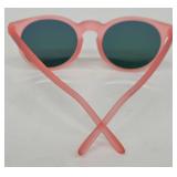 Goodr Punk Sunglasses - Pink Frame, Yellow Mirror Lenses