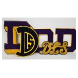 De La Salle Hockey Patches - D & DLS Set (1 with Hockey Puck)