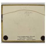 David Korte Antibes Ruins Mini Print - L. Rohbock Amsterdam Print w/ COA