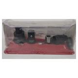 Snap-On TA358 Torque Angle Gauge & 6-Piece Adapter Set for Torque Wrench - New In Box